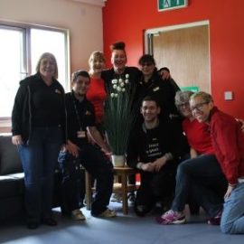 Marks and Spencers Volunteers Redecorate The Pod