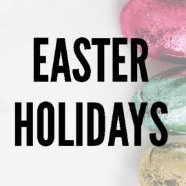 Easter Holidays Youth Club Timetable