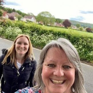 Shona and Tracey 100kinmay