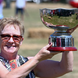 The Door Receives the Edna Powell Cup (Stroud Show 2025)