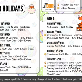 Easter Holiday Timetable